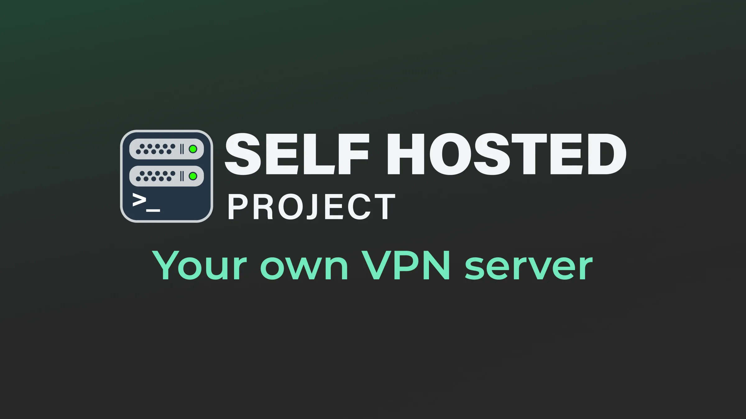 SHP — Self Hosted Project — головне зображення